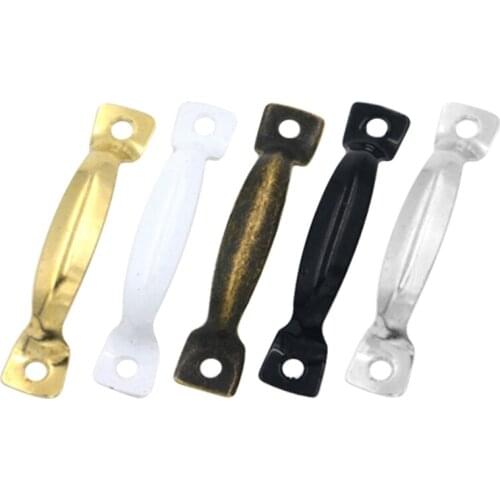 20pcs Mini Size Handle Antique style Gift Box/Drawer/Jewelry Box/Small Wooden Box Mini Handle Material Iron Knob Pulls 52*11mm