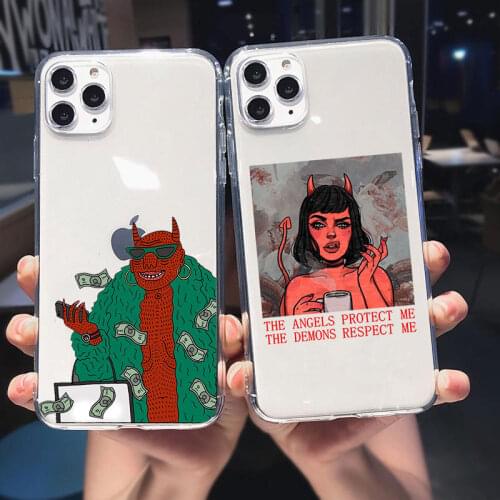 Polly women art Soft Phone Case for iPhone 12 Pro Max 11 Pro Max XS Max XR X 6 6s 7 8 Plus SE 2020 Silicone Cover funda coque