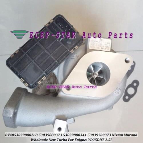 Complete Turbo BV40 53039880268 53039700268 5303-970-0268 5303-988-0268 14411-3XN1A 144113XN1A For Nissan Murano YD25DDT 2.5 TDI