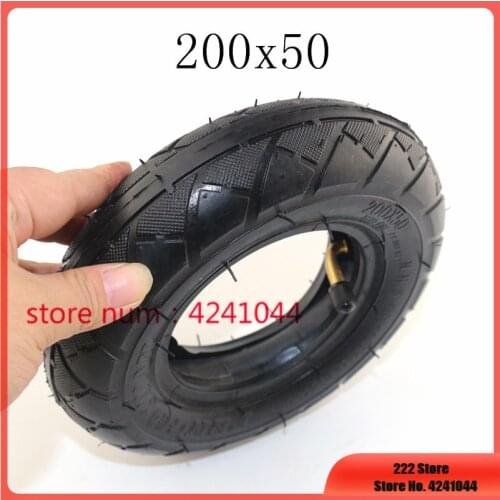Free shipping 8x2 Scooter tire 200X50 (8 inch) Tyre and inner tube for electric Gas Scooter & Electric Scooter hair front wheel