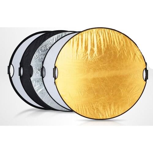 Photo 5 in 1 80cm Photo Photography Light Mulit Collapsible Disc Reflector 5 Color