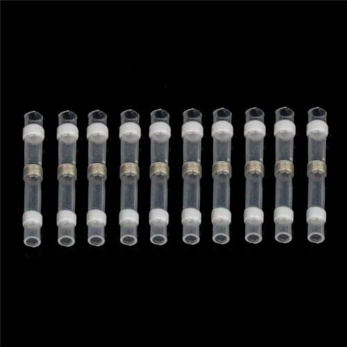 50/60/75Pcs Waterproof Solder Seal Heat Shrink Butt Connectors Soldering Sleeve Kit Electrical Wire Cable Terminal Set AWG 26-10