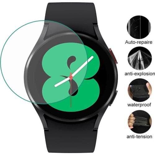 5pcs Soft TPU Protective Film Protection For Samsung Galaxy Watch 4 Classic 42mm 46mm Watch4 40mm 44mm Screen Protector Cover