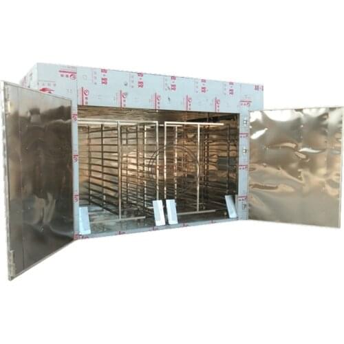 192 Trays Green Tea Moringa Leaf Vegetable Fruit Dryer Cabbage Drying Machine