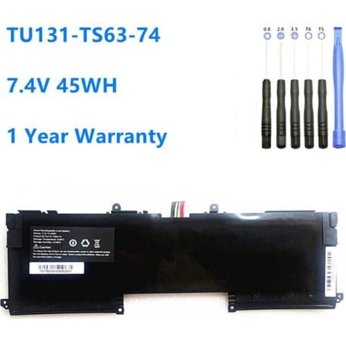 TU131-TS63-74 TU131 Laptop Battery For DELL XPS13 8808 U13S881 U33X UX32K U731 TU131-TS63-74 7.4V 45WH