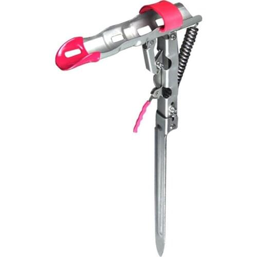 Stainless Steel Automatic Sea Rod Throwing Rod Bouncing Bracket High Sensitivity Fishing Rod Lifter Spring Fishing Ground Insert