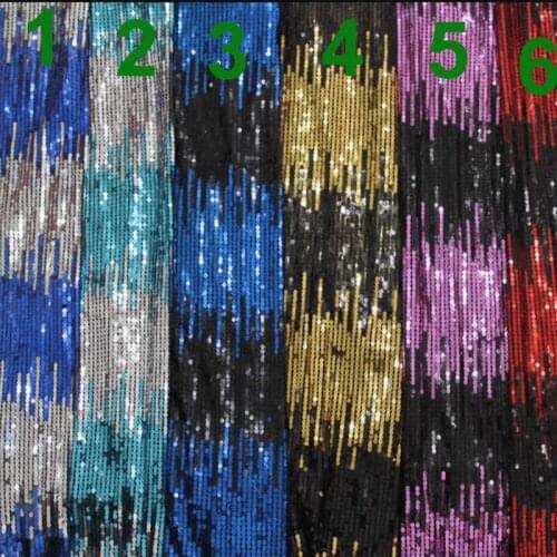 Sequin dress fabric decoration mesh with 5mm sequin poly shiny fabric wedding Fabric DIY stage cosplay Dress