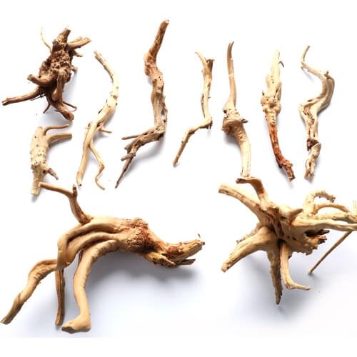 Wood Natural Trunk Driftwood Tree Aquarium Fish Tank Plant Stump Decoration
