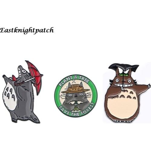 E2983 Funny Cartoon Cat Metal Enamel Pin Brooch Cute Badge Pins Hat Pin Brooch Jewelry Badges For Clothes