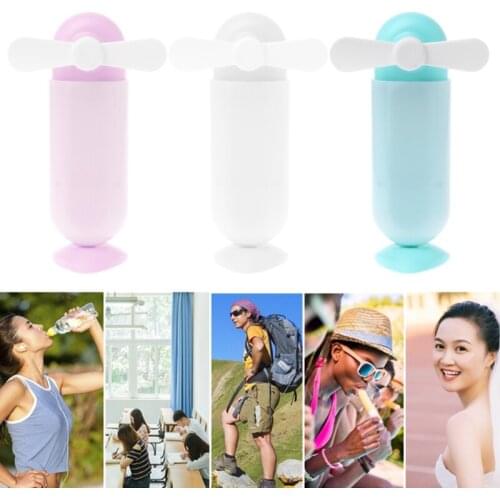 Free_on Handheld Mini Fan USB Portable Extendable Rechargeable Desk Cooler Air Conditioner Travel Office Home Cooling Fan