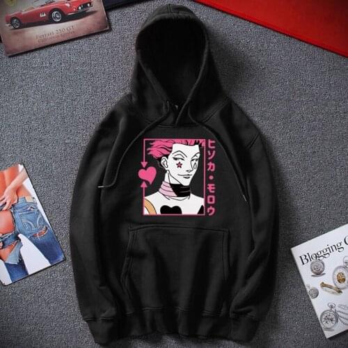 Hunter X Hunter Hoodies For Women Men Anime Hoodie Harajuku Sweatshirt Streetwear Hip Hop Pullover Hooded Hisoka Cosplay Costume