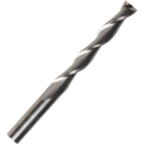 2pcs Shank 6mm x42mm 2 Flutes Carbide CNC Wood Mill Tool,Spiral Milling Cutters, in CNC Tools Kit