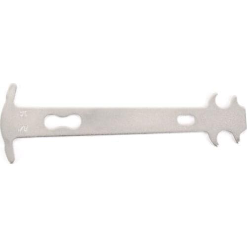 Bicycle chain test caliper mountain bike road folding bicycle chain wear replacement detection card rail tool