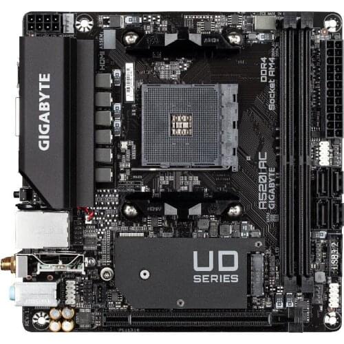 A520I AC motherboard supports 3200G/3500X/3600 AM4 array