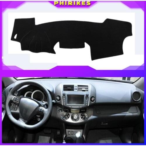 For Toyota RAV4 RAV 4 2009 2010 2011 2012 Right Left Hand Drive Car Dashboard Covers Mat Shade Cushion Pad Carpets Accessories