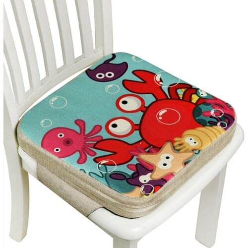 Baby Dining Chair Cushion Children Increased Chair Pad Adjustable Highchair Chair Booster Cushion Seat Chair