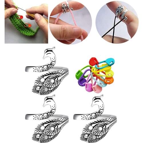 Adjustable Knitting Loop Adjustable Braided for Faster Knitting