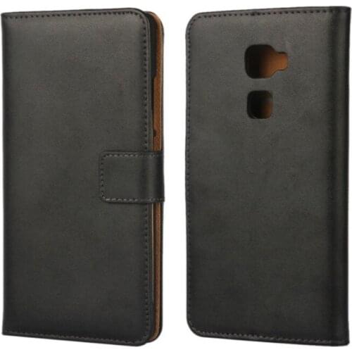 OEEKOI Luxury Genuine Leather Protective Wallet Case For Huawei Mate S With Card Holder and Stand Function Drop Shipping