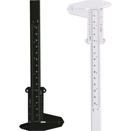 Makeup Portable 150mm Plastic Eyebrow Measuring Vernier Caliper Tattoo Microblading Ruler Permanent Make-Up Measurement