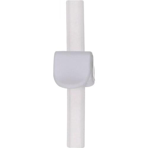 Silicone Transparent Reusable Baby Children Spoon Drinking Water Straw Sucker With Buckle Baby infant feeding Straw supplies