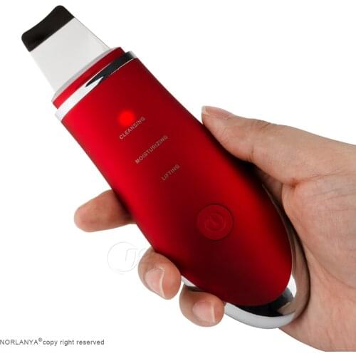 Facial Scrubber Skin Cleansing Device, Blackhead & Impurity Extractor, Dead Skin Expoliating, Pore Cleaner, Rechargeable