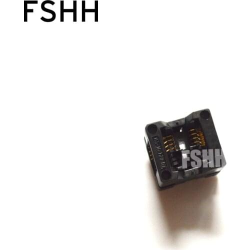 SOP8 SO8 SOIC8 test socket OTS-16-1.27-03 OTS-16-03 IC Socket 1.27mm Pitch 3.9mm Width