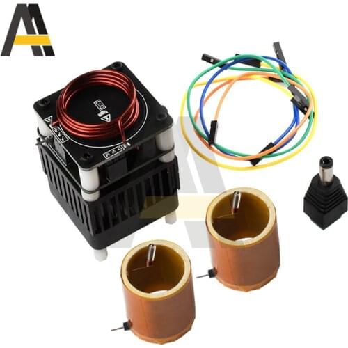 DC 36V-48V Tesla Coil High Frequency HFSSTC Electronic Candle Plasma Flame Technology Experimental Teaching Model