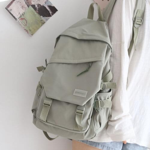 Women Backpack Shoulders New Tide Cool Tooling Womens Backpacks for Girls Large-Capacity School Bag Female High School Students