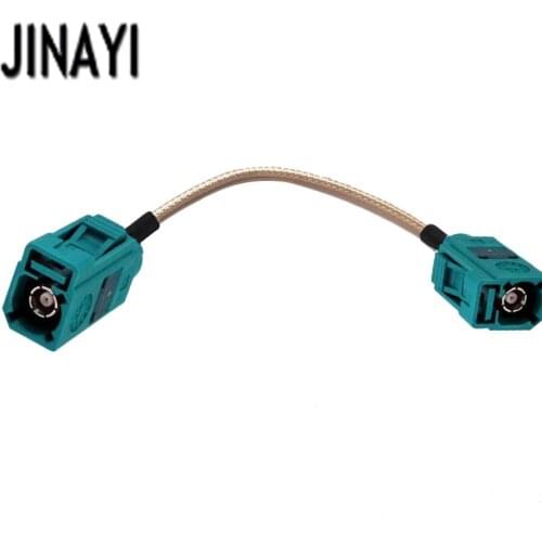 10pcs RG316 Cable Fakra Z Female to Fakra Z Female GPS Antenna Extension Pigtail Cable 50ohm 10/15/20/30/50cm 1/2/3m