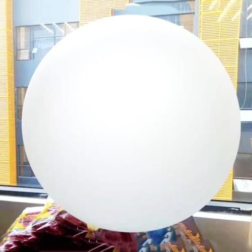 72 Inchs White Latex Giant Round & Oval Balloons Wedding Decoration Helium Big Giant Ballons Birthday Party Inflatable Air Ball