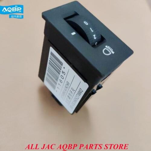 Car parts OE number 3750914U8260 for JAC J3 Headlight adjustment switch