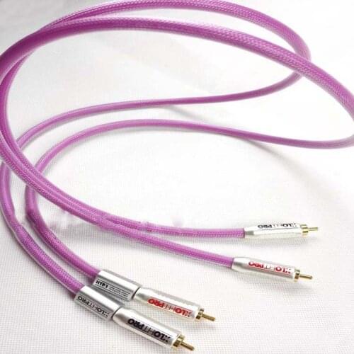 HIFI Pair XLO Signature HTP1 6N Singled-Ended audio interconnect Cable with RCA jack