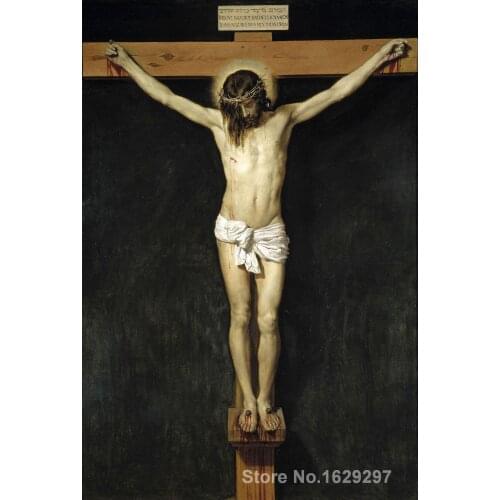 Christ Crucified Diego Velazquez painting for bedroom decoration High quality