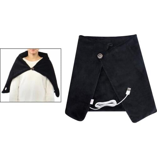 Portable USB Electric Heated Shawl, Heating Lap and Shoulder Blanket, Three - gear temperature regulation