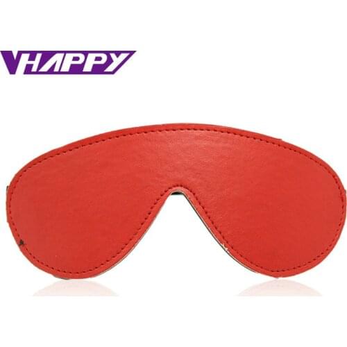 Excellet Red Black Eye Blindfold Cover Band Blinder Sex Toys For Couple Adult Games Sexy Goggles Bondage Restraints VP-EM008009