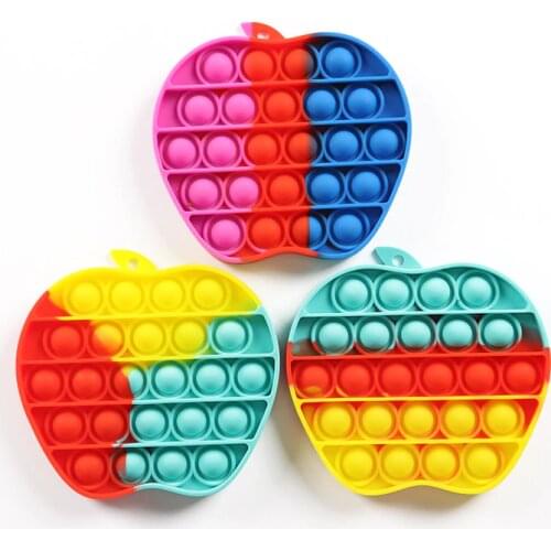 Push Pop Bubble Sensory Toy Autism Needs Squishy Stress Reliever Toys Adult Kid Funny Anti-stress Pop It Fidget Reliver Stress