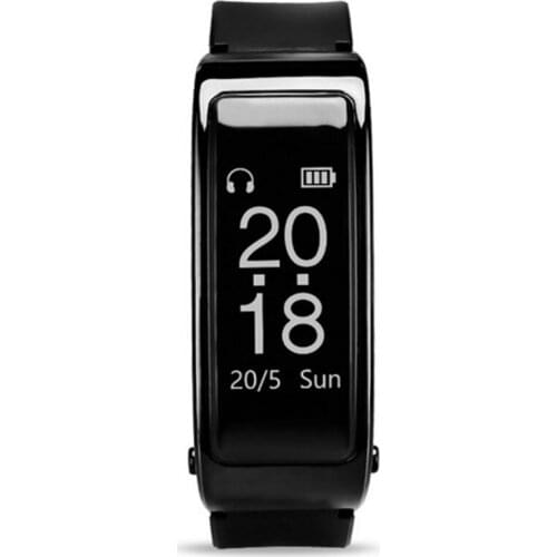 Smart Bracelet Heart Rate Fitness Tracker Sleep Monitor Bluetooth Call Headset Sports Oled Screen Wristbands Band IOS Andriod