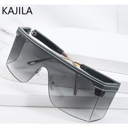 Oversized Sunglasses Women Big Frame 2021 Luxury Brand Windproof Sun Glasses For Men With A Box Shield Sunglass Oculos De Sol