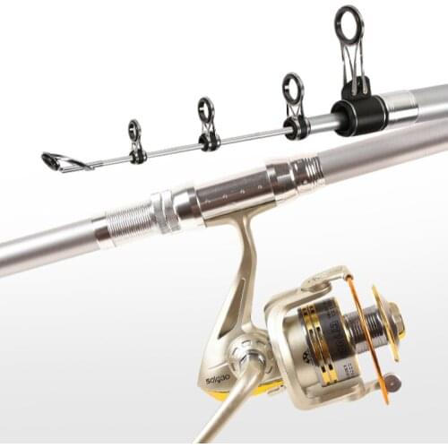 Super Hard Long Section Fishing Set Carbon Fiber Fishing Sea Pole Ultra Light Power Throwing Casting Pole with Reel 3.6/4.2/4.5m