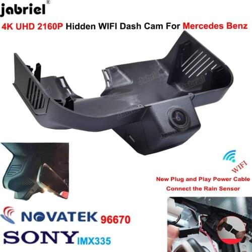 4K Dashcam 2160P New Car DVR Camera Recorder for Mercedes Benz G Class w463 w463a G350 G350d G500 G55 G63 G65 AMG 2019 2020 2021