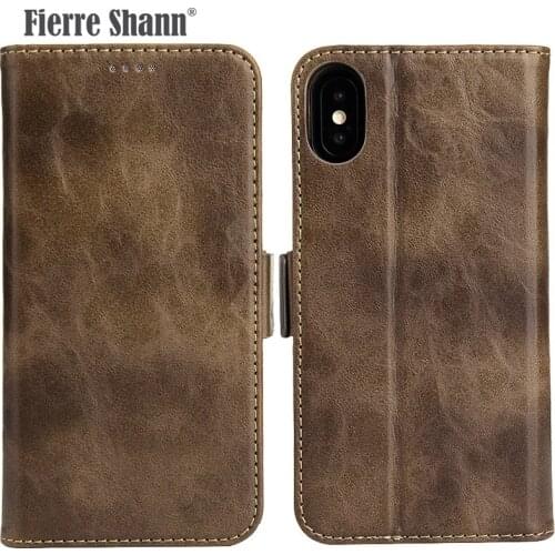 High Quality Fashion Luxury Leather Case for IPhone X Xs Case Flip Cover Card Slot Wallet Cover for iPhoneX Phone Case Capin