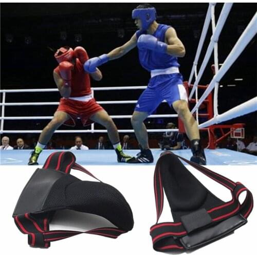 1Pc Mesh Taekwondo Groin Guard Sanda Boxing Training Protector Children Combat Protective Gear