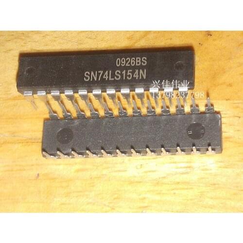 10PCS Line SN74LS154N HD74LS154P 74LS154 DIP-24 narrow-body non-wide body package