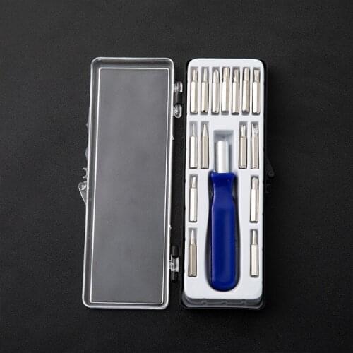 16 In One Screwdriver Multifunctional Screwdriver Suit Magnetic Bits Hand Tools Disassembly And Repair Tools