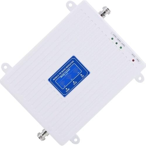 2g 3g 4g LTE Amplifier Band1/7/8 Booster GSM WCDMA UMTS LTE Cellular Repeater 900/2100/2600mhz Amplifier
