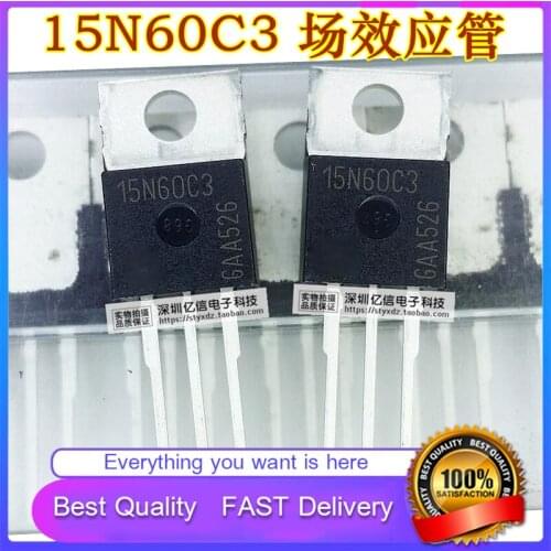5Pcs/Lot New Original 15N60C3 Field Effect Transistor 600V15A TO-220 TILTA Good Quality