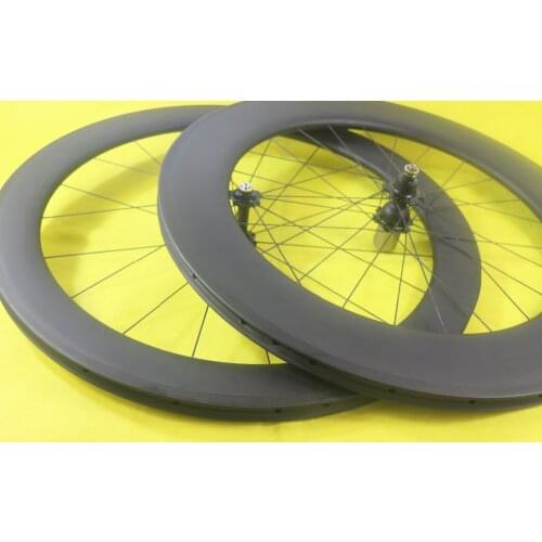700c road bike 60mm/80mm tubular carbon wheels 20/24 Holes Novatec A271SB F372SB hubs Pillar 1420 spokes bicycle wheelset