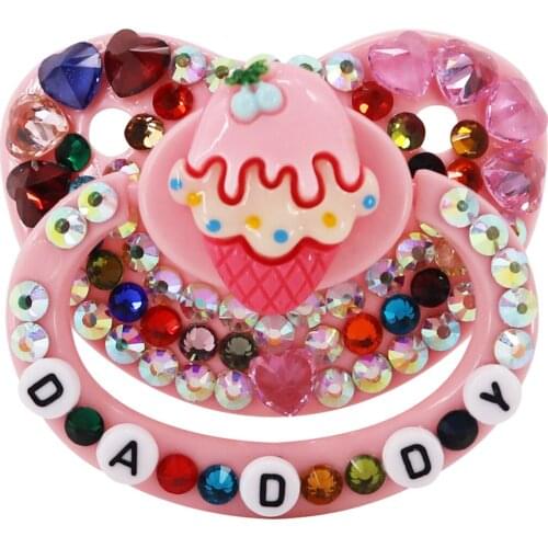 ABDL adult baby size pacifier custom silicone nipple DDLG cute 100% handmade adult size pacifier small space