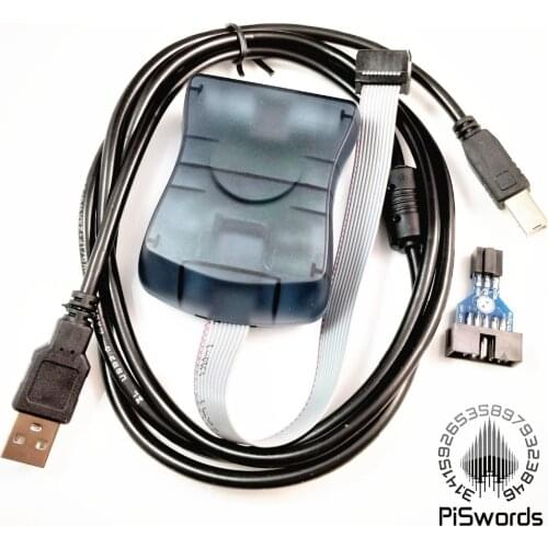 Atmel AT AVRISP mkII XPII AVR ISP mk2 USB AVRISP MKII In-System Programmer Supports AVR Studio 4&5&6&7