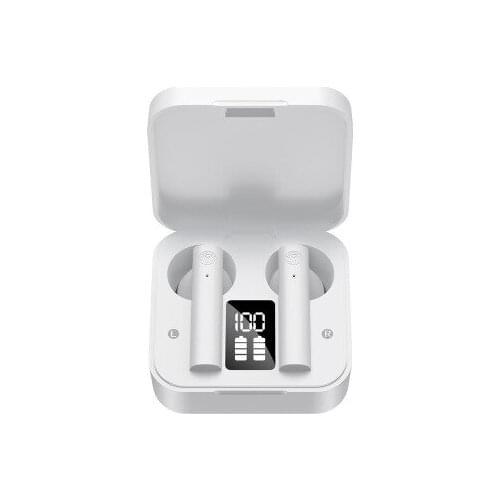 Wireless Digital Display Bluetooth Headset Binaural Call Heavy Bass Call Portable